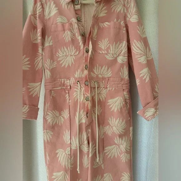 Cinq à Sept Jubilee Jumpsuit in Sakura Pink Size Small - Picture 5 of 10